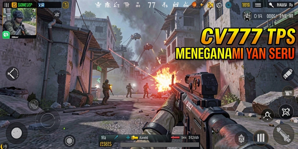 Tampilan gameplay seru dalam CV777 dengan karakter aksi.