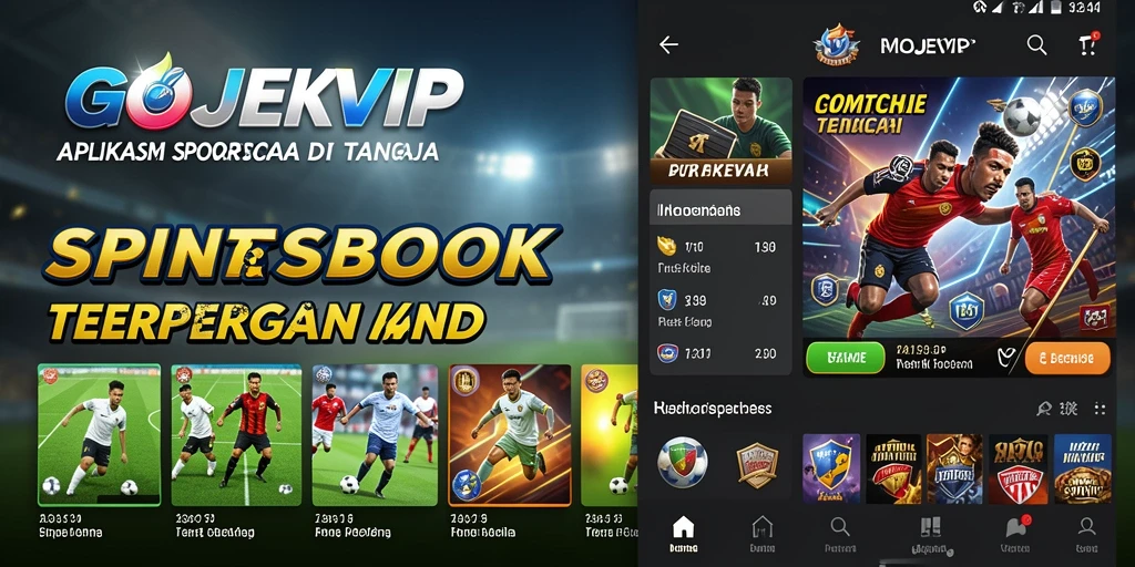 Tampilan gameplay yang menarik dari aplikasi Sportsbook GOJEKVIP.