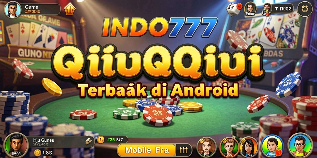 Tampilan gameplay QiuQiu yang seru dan interaktif.