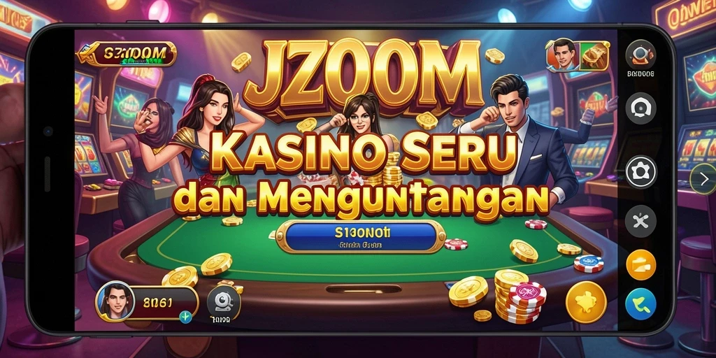 Tampilan gameplay menegangkan dalam aplikasi J200M yang seru.