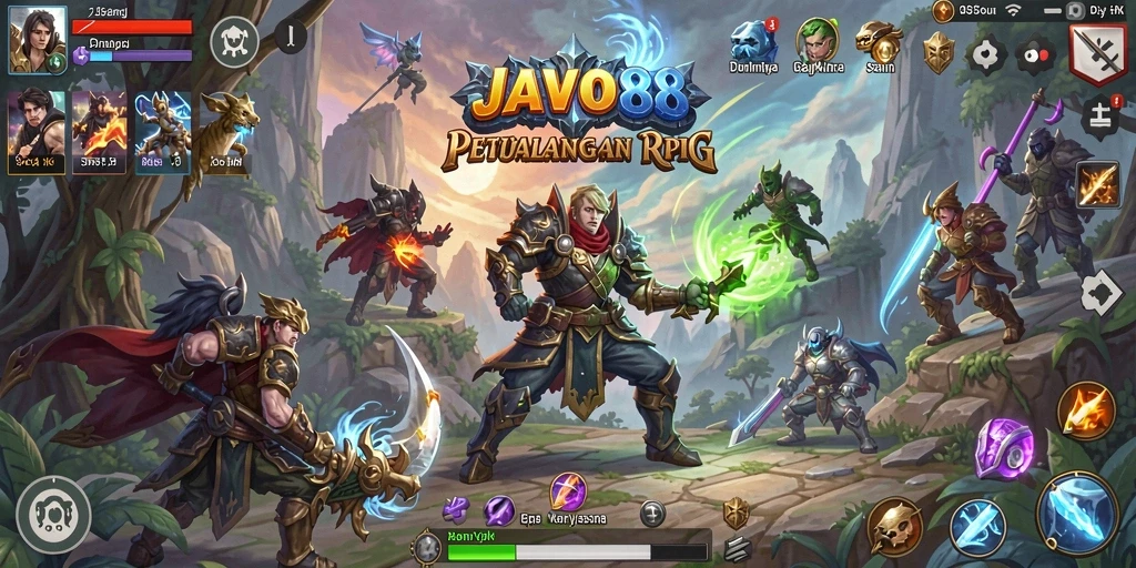 Tampilan gameplay JAVO88 yang memukau dan mendebarkan.