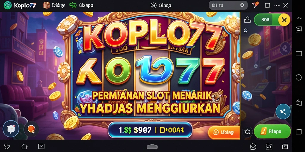 Screenshot KOPLO77 menampilkan gameplay seru dengan grafis yang memukau.
