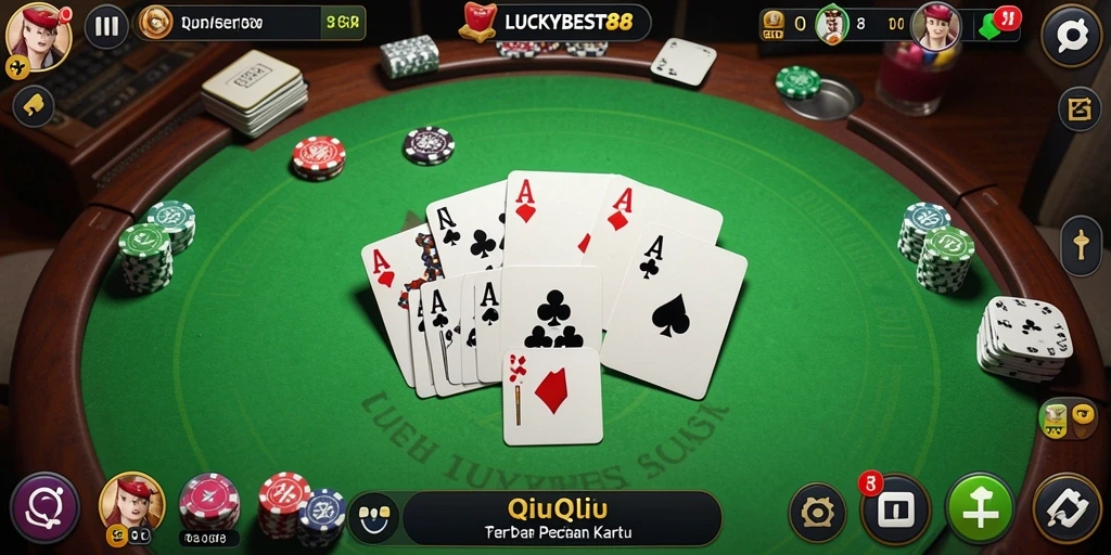 Screenshot gameplay QiuQiu yang seru dan menantang.