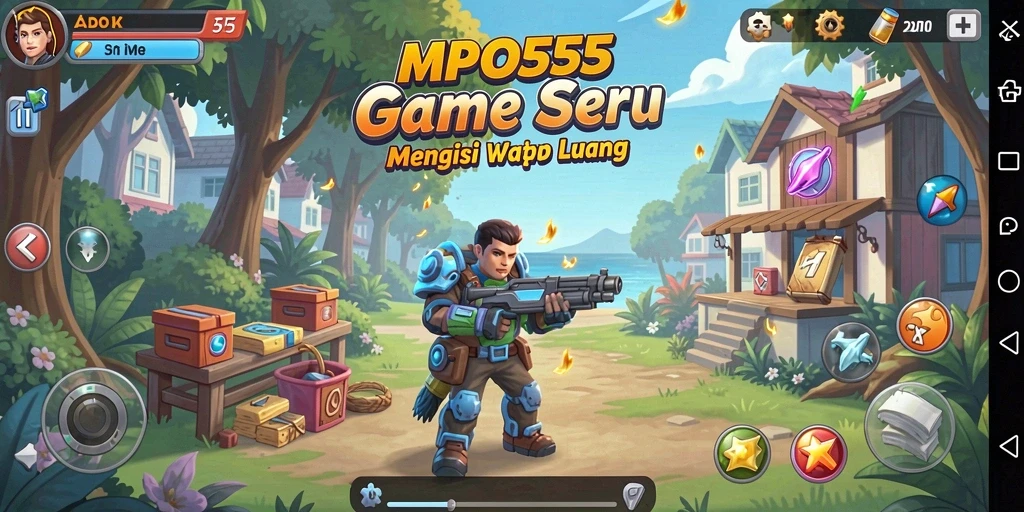 Tampilan gameplay MPO555 yang asyik dan menghibur.