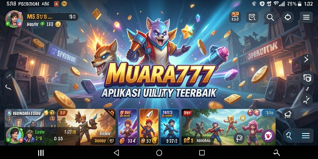 Tampilan antarmuka utama MUARA777 yang simpel dan fungsional.
