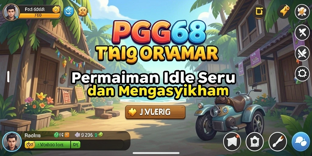 Screenshot PGG68 menampilkan gameplay Idle yang seru dan menarik.