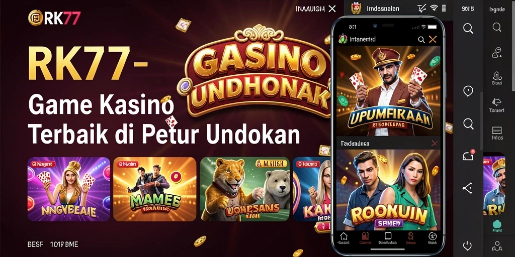 Tampilan gameplay Kasino yang memukau dan menarik.