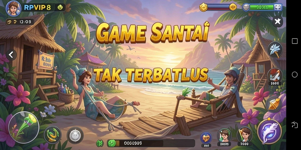 Screenshot RPVIP8 menampilkan gameplay seru dan penuh warna.