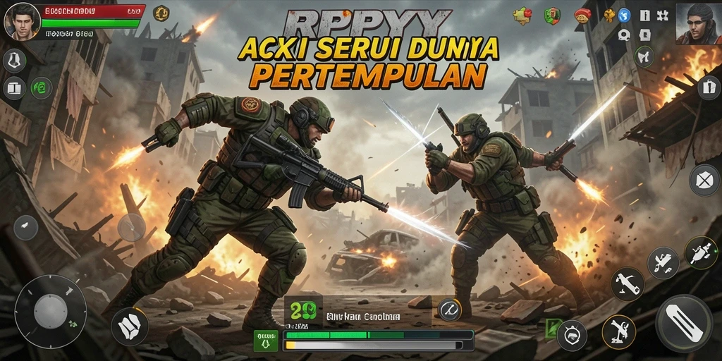 Gameplay RPYYY yang mendebarkan dan penuh aksi.