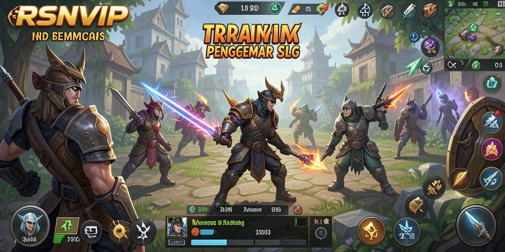 Tampilan menarik dari gameplay RSNVIP dengan berbagai strategi.