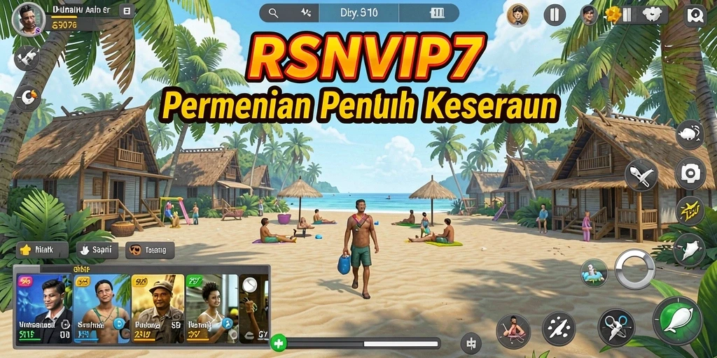 Tampilan gameplay seru dan menarik di RSNVIP7.