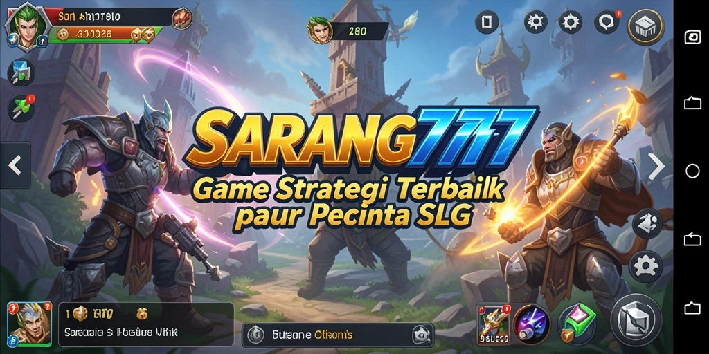 Tampilan gameplay menawan SARANG777 yang penuh strategi.