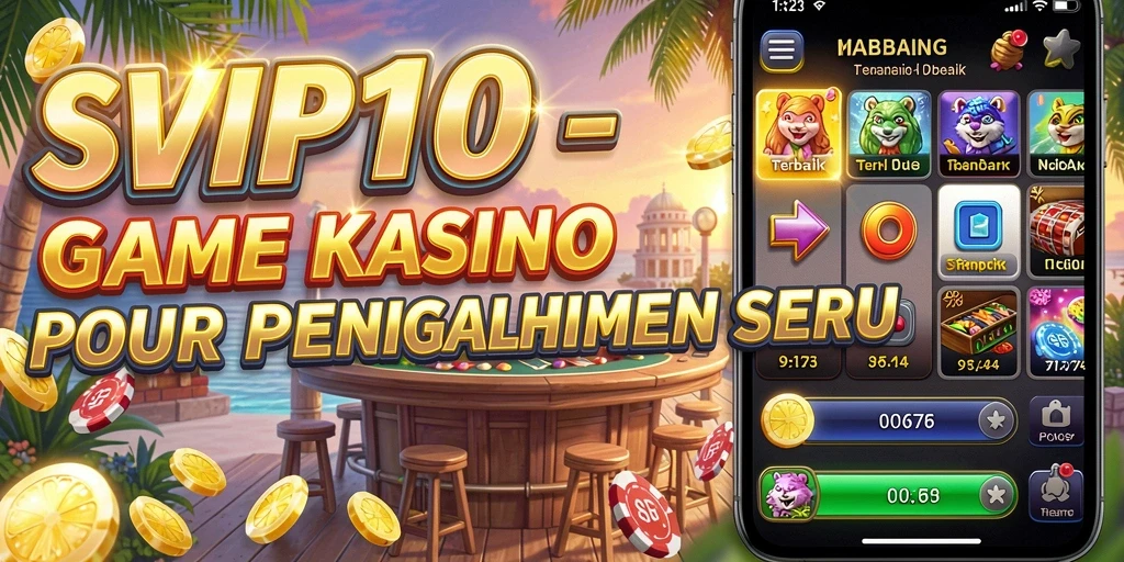 Screenshot SVIP10 menunjukkan gameplay Kasino yang mengasyikkan dan grafis menawan.
