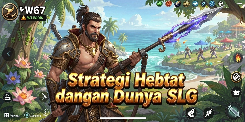 Gameplay menarik dalam dunia strategi SLG W67.